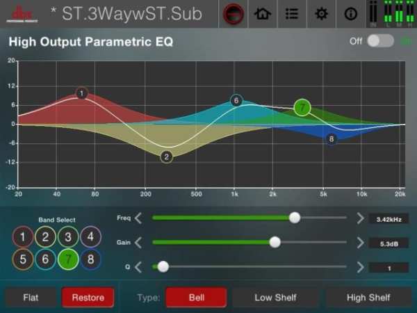 DriveRack PA2 Control screenshot 4