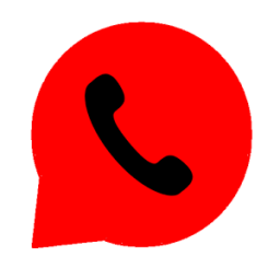 واتس آب احمر иконка