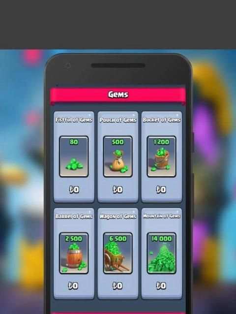 Free Gemes For Clash Royale - Prank 4 تصوير الشاشة