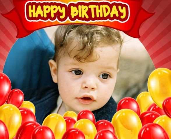 Happy Birthday Photo Frame screenshot 2