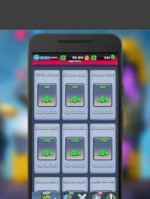 Free Gemes For Clash Royale - Prank 2 تصوير الشاشة