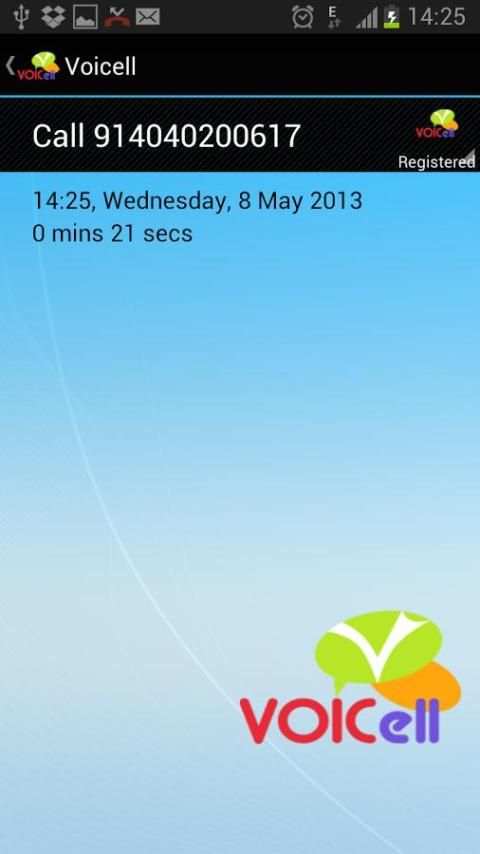 Voicell screenshot 1