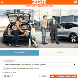 ZGR Rent a Car Mobil Uygulaması icon