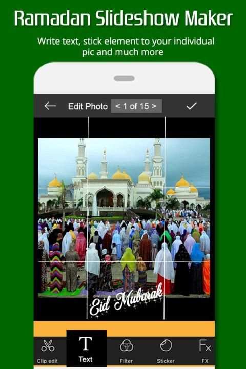 Ramadan Slideshow Maker screenshot 3