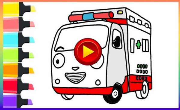 Drawing Bus Coloring Tayo 3 تصوير الشاشة