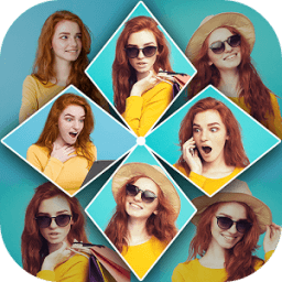 फोटो कोलाज़ निर्माता आइकन