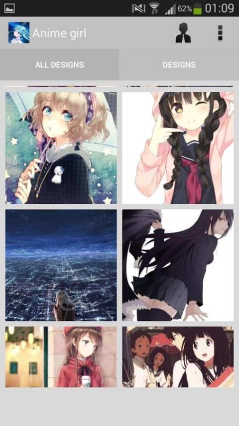 Anime girls wallpaper screenshot 3
