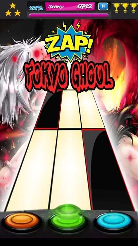 Tokyo Ghoul Piano Game screenshot 2