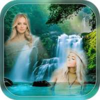 Transparent WaterFall Photo Frames - Multi Photos