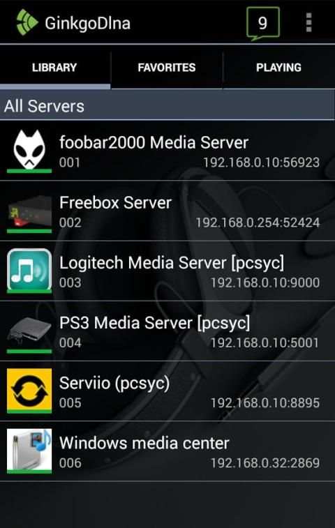 DLNA Player скриншот 7