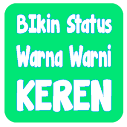 Buat Status Warna Warni icon