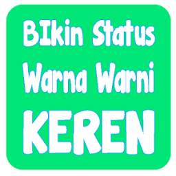 Buat Status Warna Warni 1.1