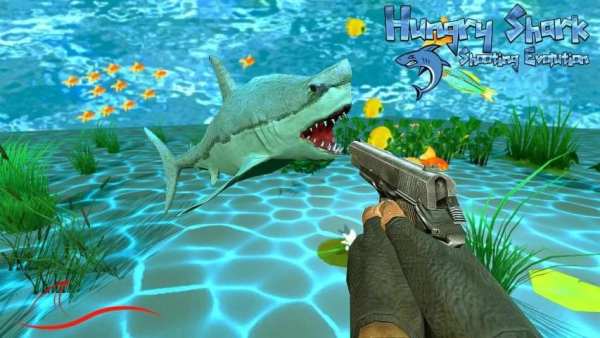 Dunkrik Hungry Shark Shooting Evolution 3D screenshot 13