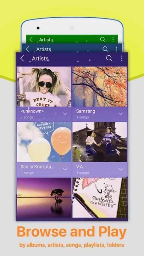 Music Player Style Samsung Galaxy S8 screenshot 7