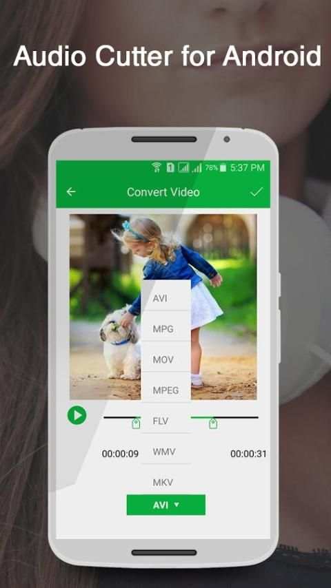 Audio Cutter for Android 1 تصوير الشاشة