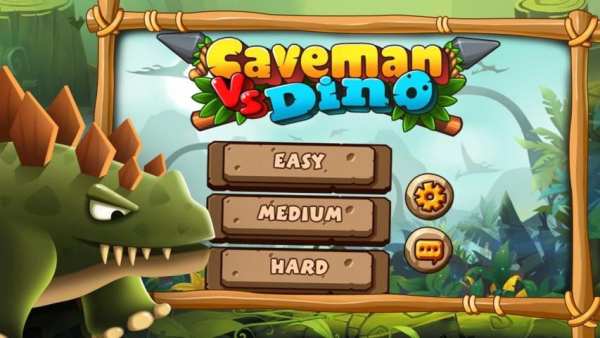 Caveman Vs Dino скриншот 1
