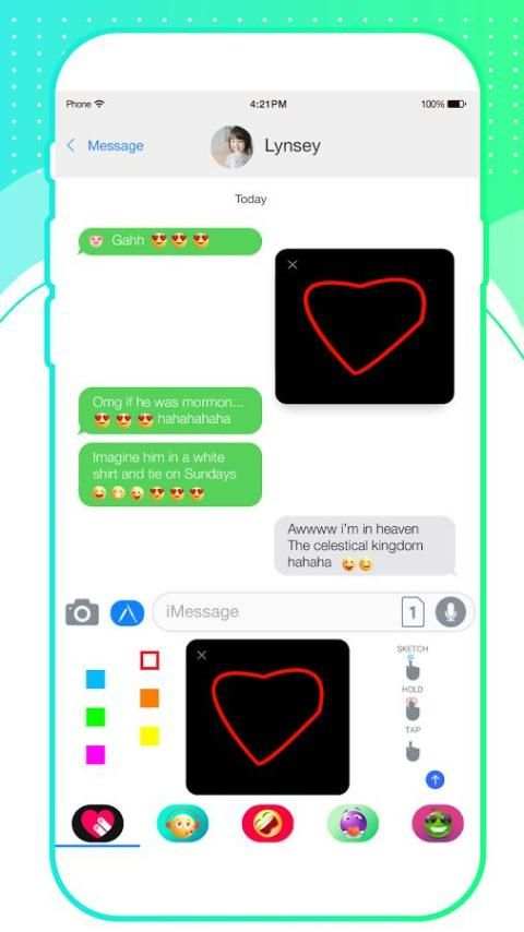 iMessenger: Message OS 11 (Latest) скриншот 9
