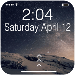 Space Galaxy Lock Screen - IPhone X иконка