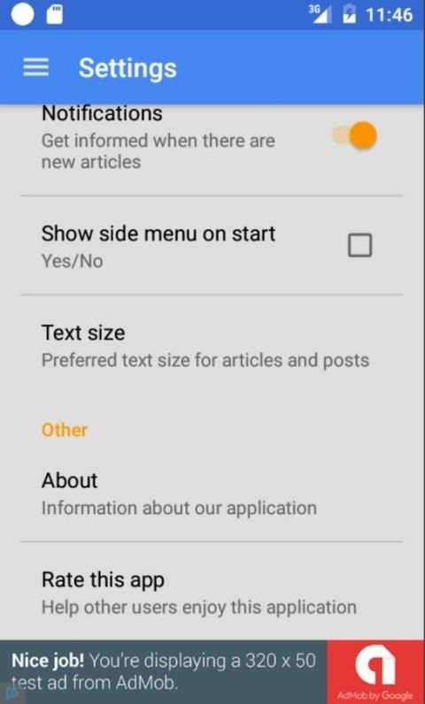 Update Android Version screenshot 1