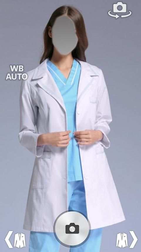 Doctor costume montage photo frames screenshot 1