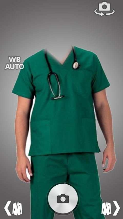 Doctor costume montage photo frames screenshot 2