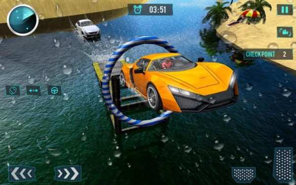Water Surfing – Car Driving 3D screenshot 12