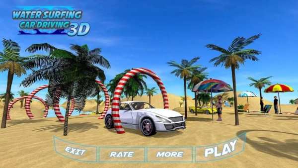 Water Surfing – Car Driving 3D screenshot 4