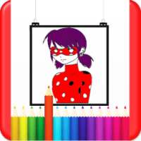 Coloring Book For Ladybug