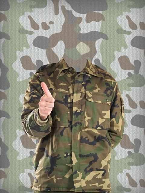 Army Commando Suit Photo Editor screenshot 4