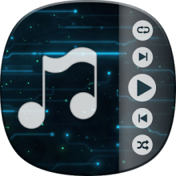 Music Player style J7 Prime – Edge Music S8 icon