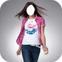 Popular Lady Jeans Fashion Photo Frames on 9Apps