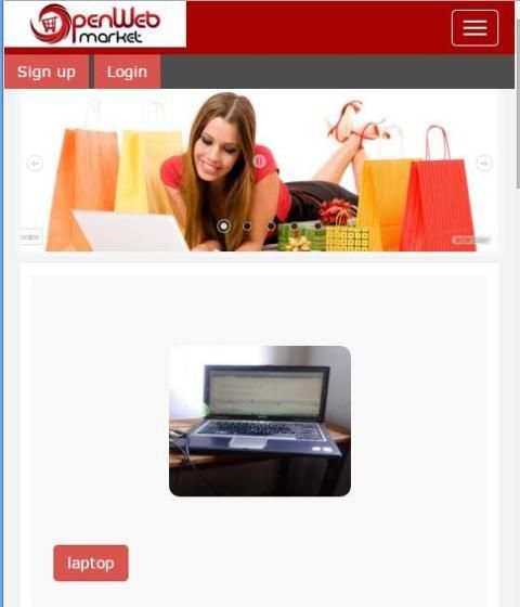 Open web market screenshot 1