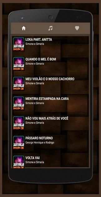 Musica Simone e Simaria Letras screenshot 2