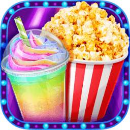 Crazy Movie Night Food Party - Make Popcorn & Soda