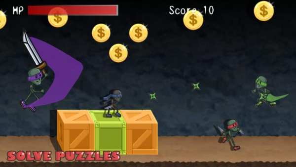 Ninja Hattori - Rescue Mission screenshot 2