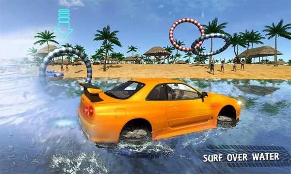 Water Surfer Beach Car Driving screenshot 16