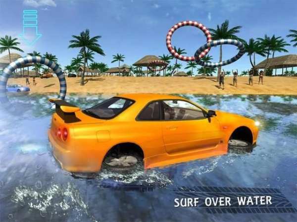 Water Surfer Beach Car Driving screenshot 3
