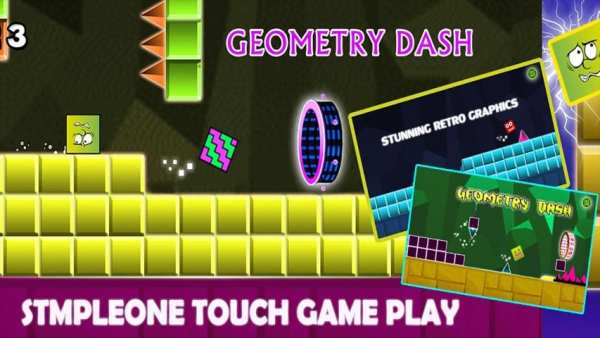 Geometry fire Dash :melty-down скриншот 1