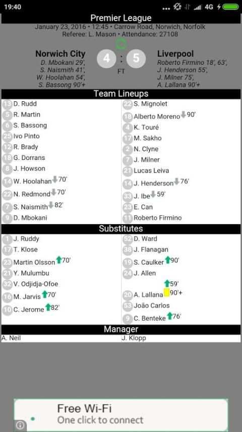 England Football Lite screenshot 4