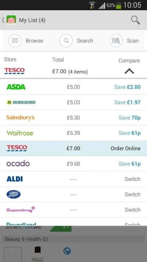 mySupermarket – Shopping List screenshot 3