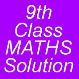 9th class maths solution hindi