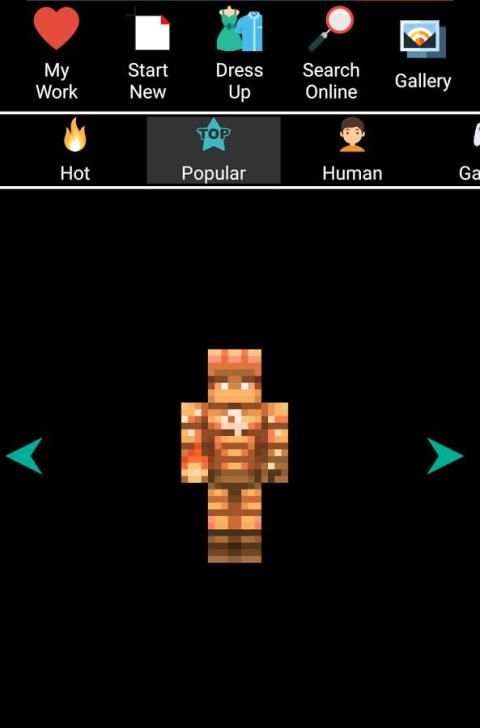 Skin Editor For Minecraft 3D screenshot 2