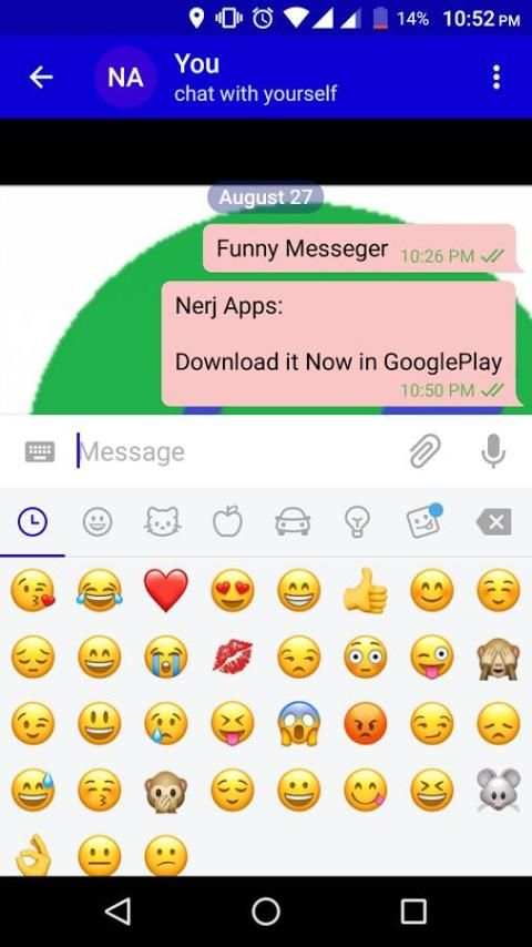 Funny Messeger screenshot 5