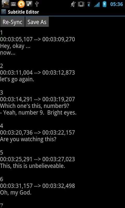 Subtitle Editor screenshot 3