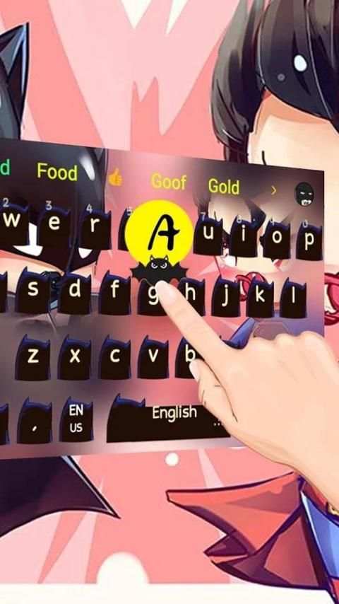 Super hero comic keyboard 3 تصوير الشاشة