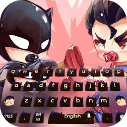 Super hero comic keyboard иконка