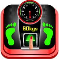 Weight Machine Finger Scan prank App