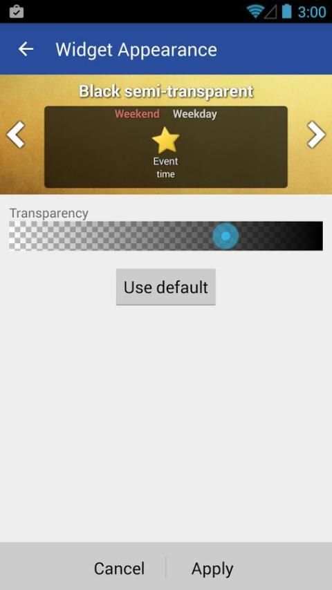 Blik Calendar Widget स्क्रीनशॉट 6