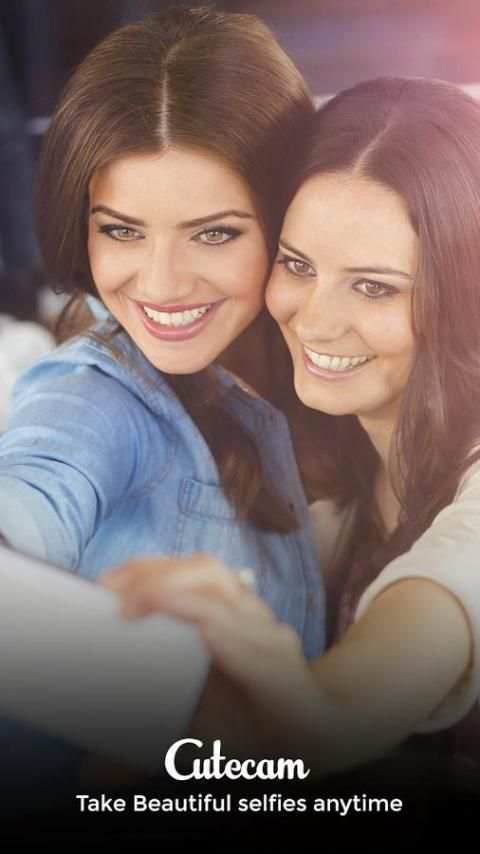 Cutecam - Selfie Camera Editor & Expert HD Camera screenshot 1