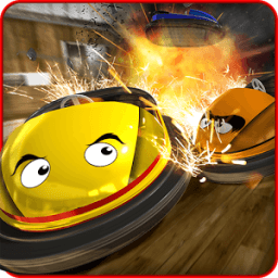 Crazy Bumper Cars Mania 3D Sim आइकन